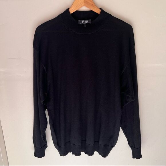 Fiji Sweater Black woolblend  - Picture 4 of 4